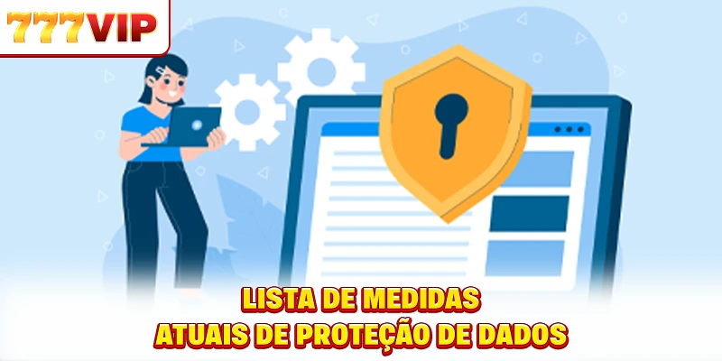 Lista de medidas atuais de proteção de dados Lista de medidas atuais de proteção de dados